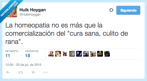 homeopatia,homeopata,timo,comercializacion,cura,sana,culito,rana,cobrar,dinero,engaño