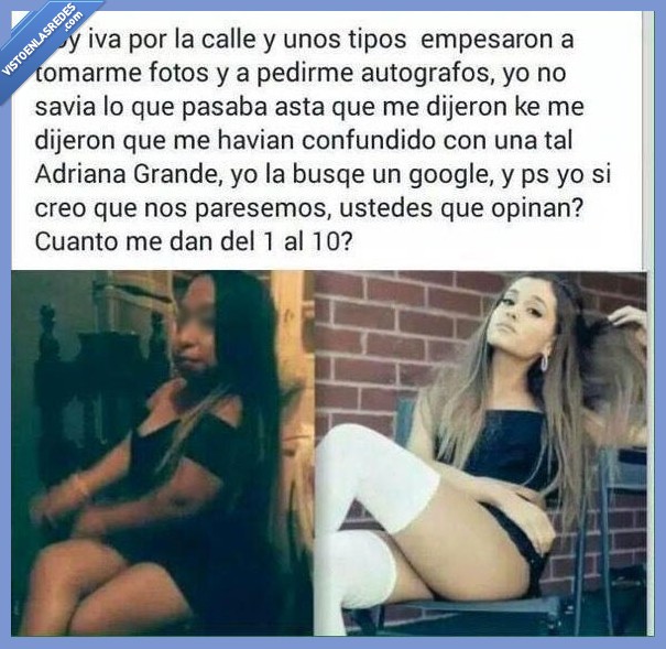 comparativa,Ariana Grande,fotos,autógrafos,confundir,parecer,igualitas