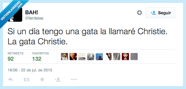 día,tengo,gata,llamar,Christie,Agatha Christie,escritora