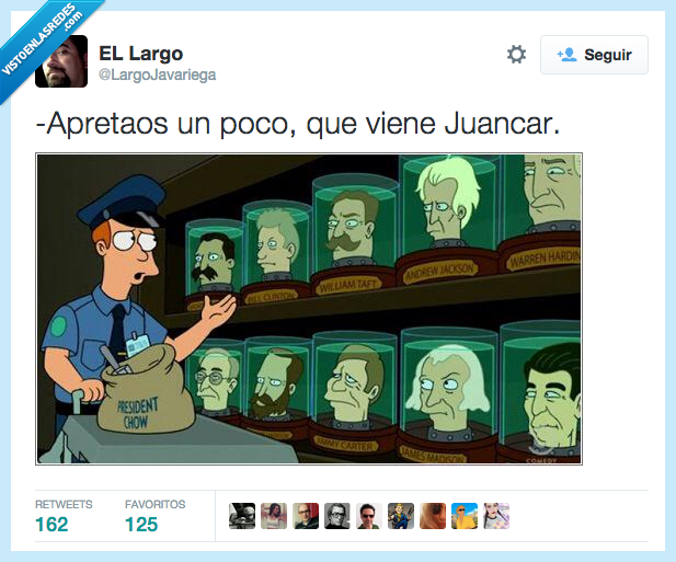 apretar,poco,venir,Juancar,Juan Carlos I,busto,Barcelona