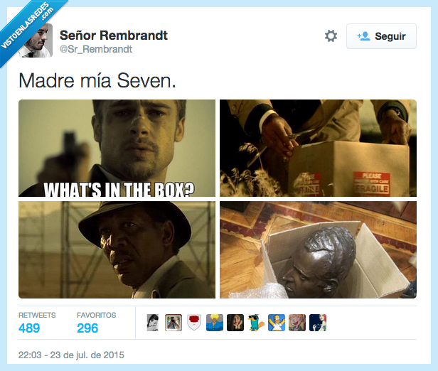 Madre mía,Seven,caja,busto,Juan Carlos I,Barcelona,Ayuntamiento