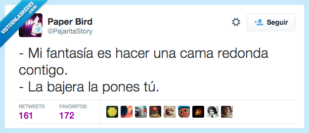 fantasía,hacer,cama redonda,contigo,sábana,bajera,poner,tú