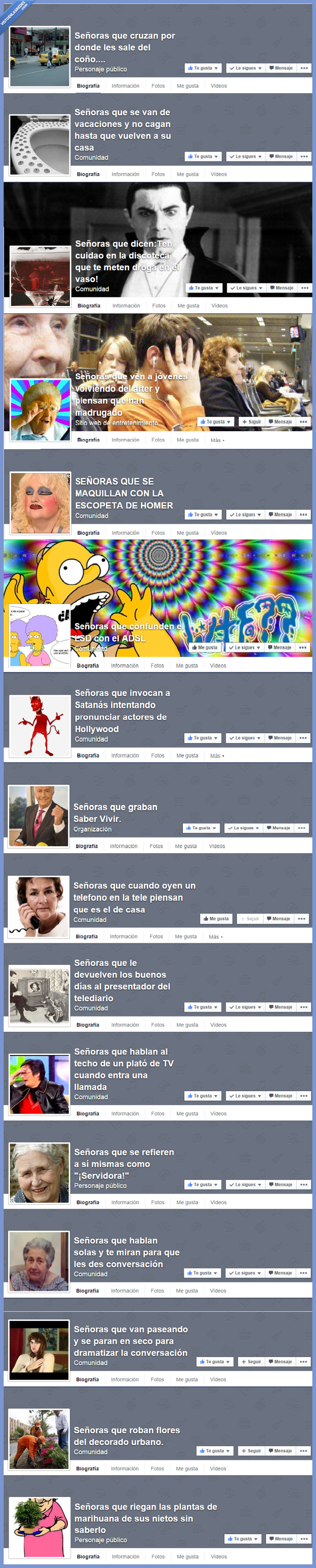 Grupos,portada,facebook,señoras,abuelas,madres