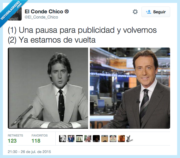 pausa,publicidad,volver,estar,vuelta,Matías Prats