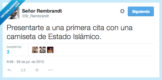 primera,cita,camiseta,Estado Islámico,terrorista