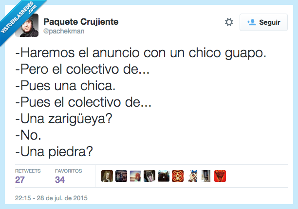 hacer,anuncio,chico,guapo,chica,pero,colectivo,zarigüeya,no,piedra