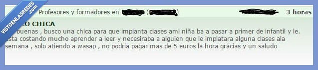 ortografía,profesora,anuncio,clases,particulares,hija