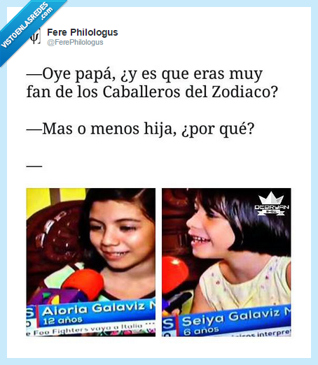 caballeros del zodíaco,nombres,hijas,padre,friki