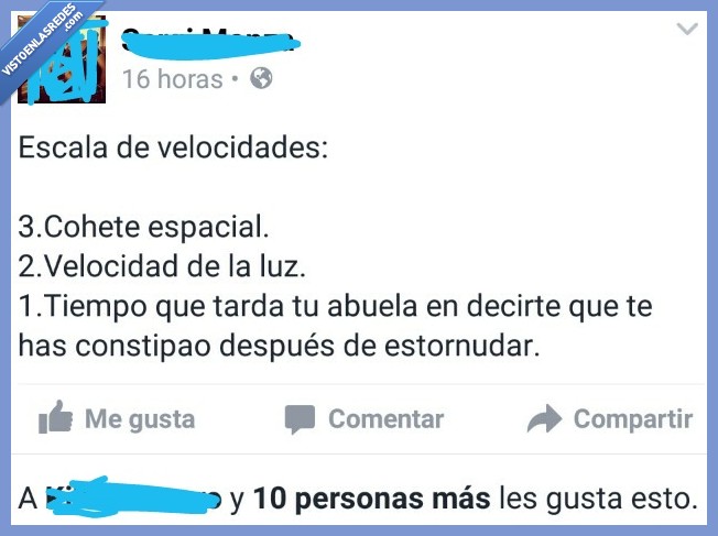 abuela,constipado,velocidad