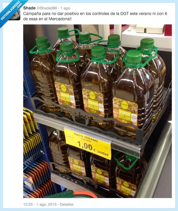 mercadona,dgt,error,alcohol,vino