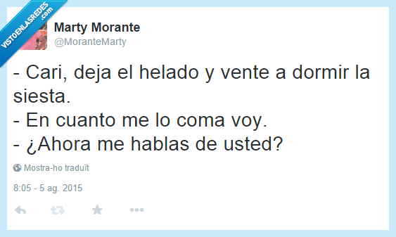 tema,helado,siesta,dormir,pedir por favor