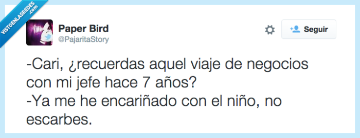 cari,viaje,negocios,jefe,7 años,encariñar,niño,escarbar