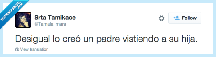 desigual,daltonismo,colores,padre,hija
