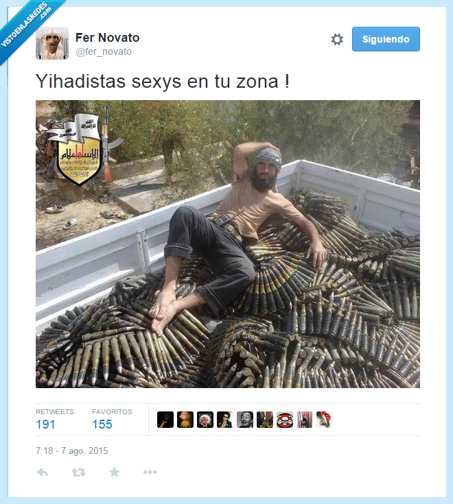 yihadista,pose,armas