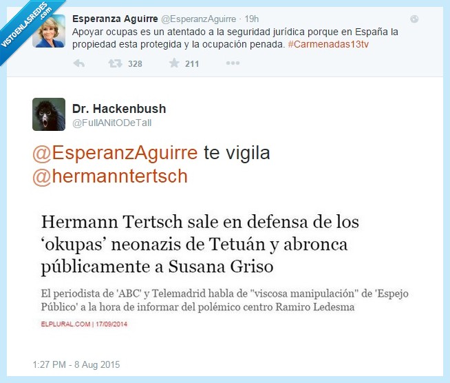 aguirre,hermann,abc,telemadrid,okupas