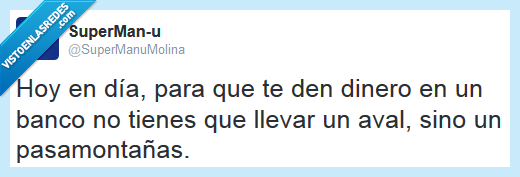 aval,banco,pasamontañas,dinero