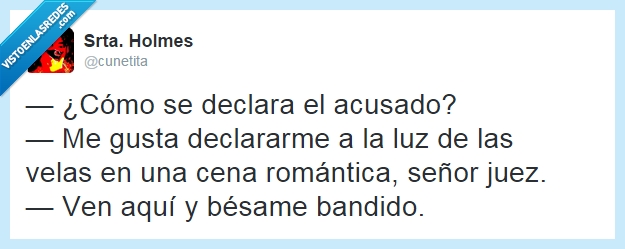 juez,acusado,chiste,humor,twitter,reir,cena,amor