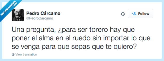 torero,chayanne,canción,alma en un ruedo,humor,giro
