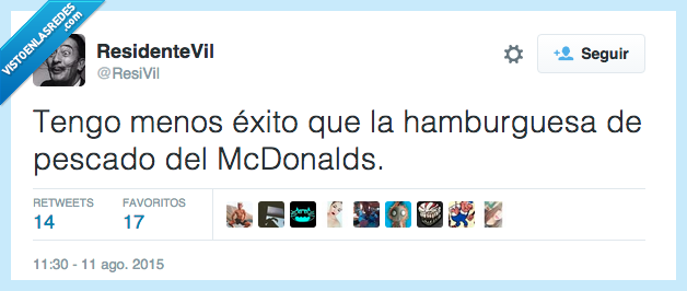 tener,éxito,menos,hamburguesa,pescado,McDonald's