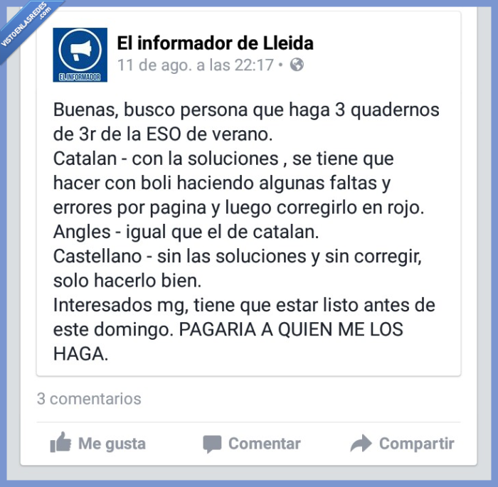 informer,el informador,lleida,cuadernos,eso,verano,lerida,soluciones