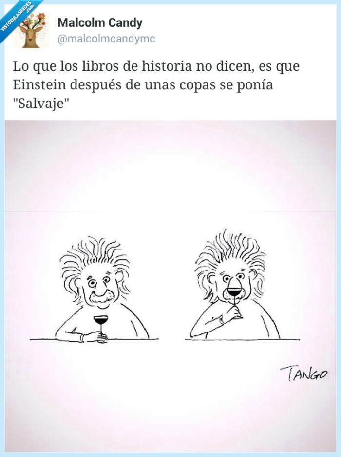 einstein,salvaje,colmillos,copa de vino