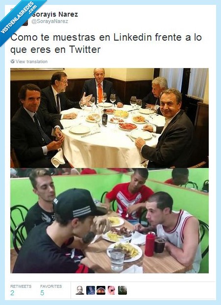 politicos,politica,serio,seriedad,eduardo garcia,cani raro,linkedin,twitter,swag,zapatero,rey,rajoy,felipe gonzalez