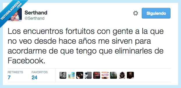 encuentro,fortuito,gente,veo,ver,año,acordar,eliminar,Facebook