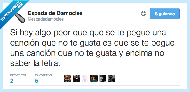 peor,pegar,cancion,gusta,odiar,saber,letra