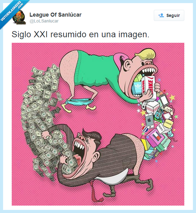 XXI,siglo,imagen,dinero,productos,publicidad,consumismo,consumir,capitalismo