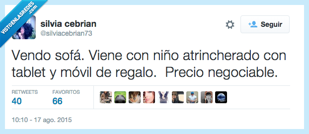 vendo,vender,anuncio,sofa,niño,tablet,movil,regalo,atrincherado,precio,negociable