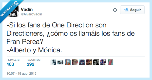 fans,Fran Perea,nombre,exacto,Alberto,Monica,One Direction,directioners