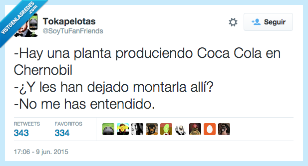 planta,produciendo,producir,Coca Cola,Chernobyl,montar,entender,mutante,radioactividad,Chernobil