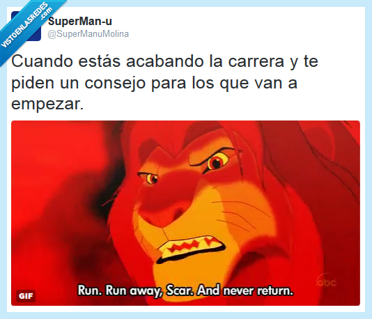 el rey león,simba,scar,huye,consejo,carrera,terminar,empezar