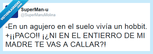 el hobbit,madre,suegra,funeral,entierro,agujero,suelo