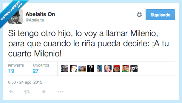 hijo,llamar,Milenio,Cuarto,Cuarto Milenio,reñir,castigar