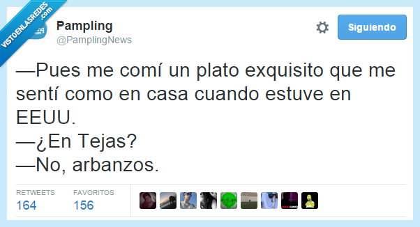 comi,comer,plato,exquisito,garbanzos,arbanzos,lentejas,en Tejas,EEUU,Estados Unidos,comida