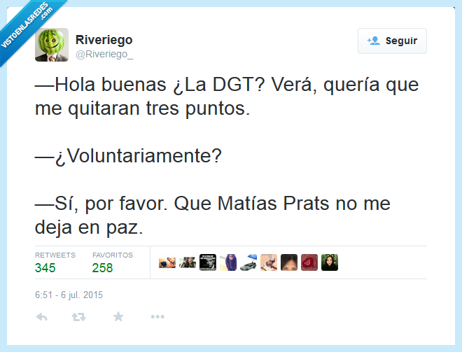 dgt,quitar,puntos,voluntariamente,Matias Prats,seguro,Linea Direct