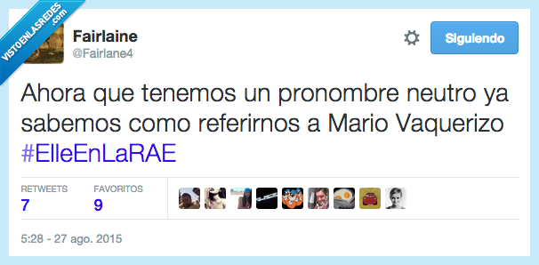 elle,pronombre,neutro,Mario Vaquerizo,hombre,mujer,en medio