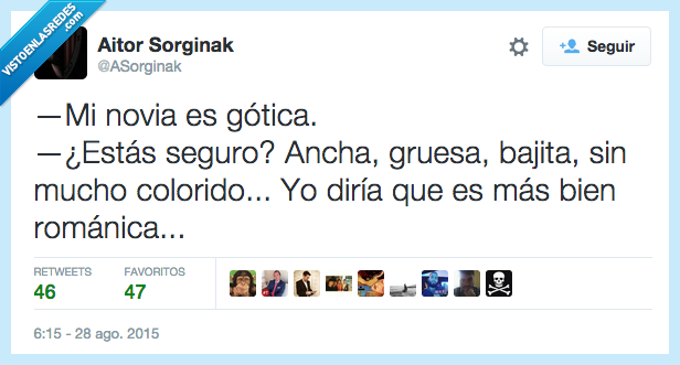 novia,gotica,ancha,gruesa,bajita,colorido,románica