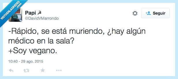 rapido,muriendo,morir,medico,sala,vegano,vegetariano