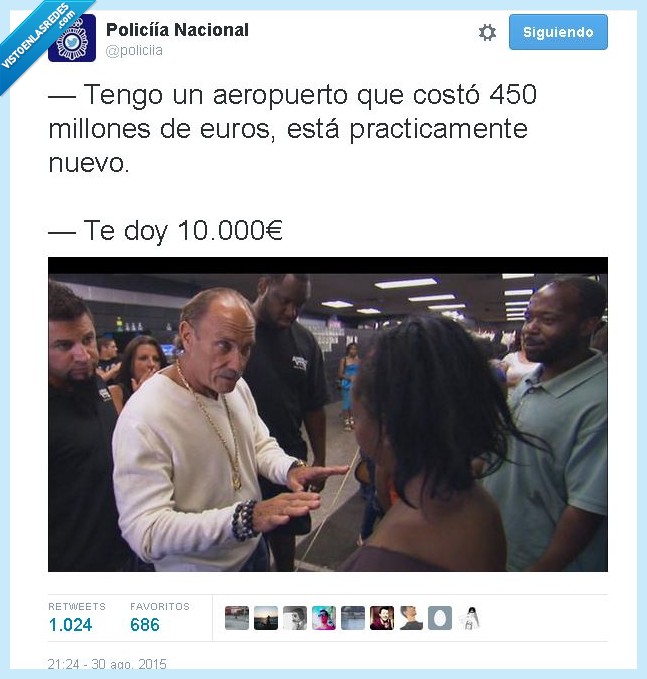 empeños,españa,aeropuerto,ciudad real,pagar,precio,10000