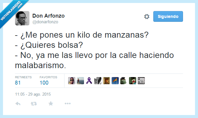 malabarismo,malabares,manzanas,kilos,frutería,bolsa