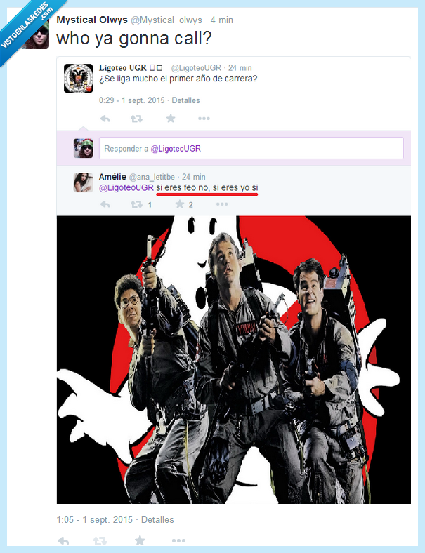 ghostbusters,cazafantasmas,ligoteo,flipada,guapo,guapa