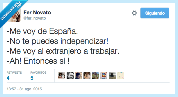 voy,ir,España,independizar,extranjero,trabajar,emigrar,entonces