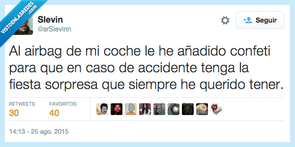 airbag,coche,añadido,añadir,confeti,fiesta,sorpresa,accidente,tener