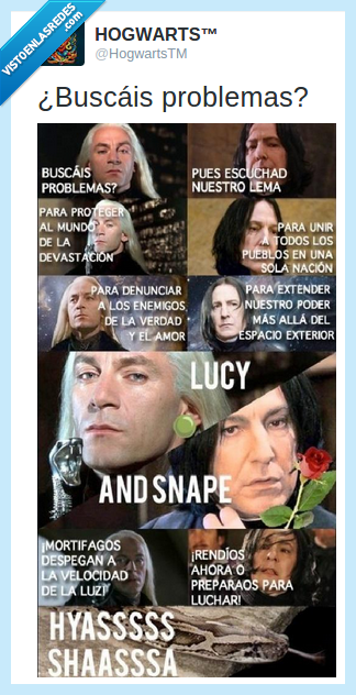 Team Rocket,Lucius Malfoy,Severus snape,Pokemon,devastación