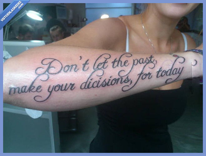 dicisiones,dicisions,inglés,lista,ortografia,past,tattoo