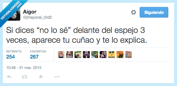 decir,no lo sé,delante,espejo,cuñao,cuñado,explica,explicar