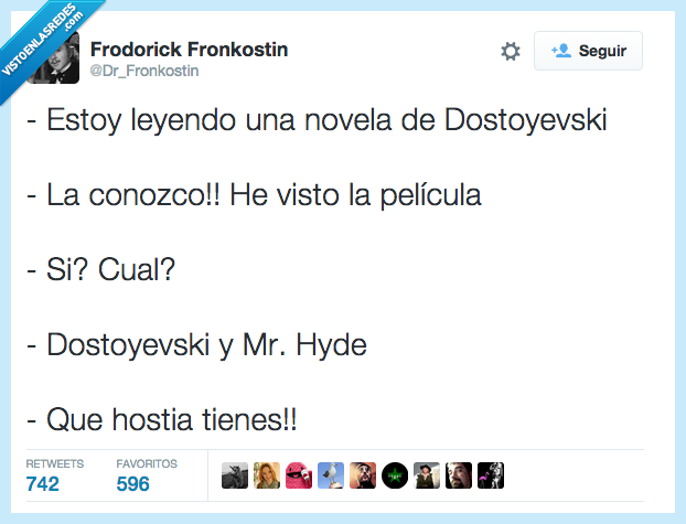 leyendo,leer,novela,Dostoyevski,pelicula,doctor,Jekyll,Hyde