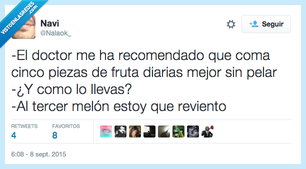 melon,pieza,fruta,bestia,diaria,pelar,comer,comida,doctor,medico